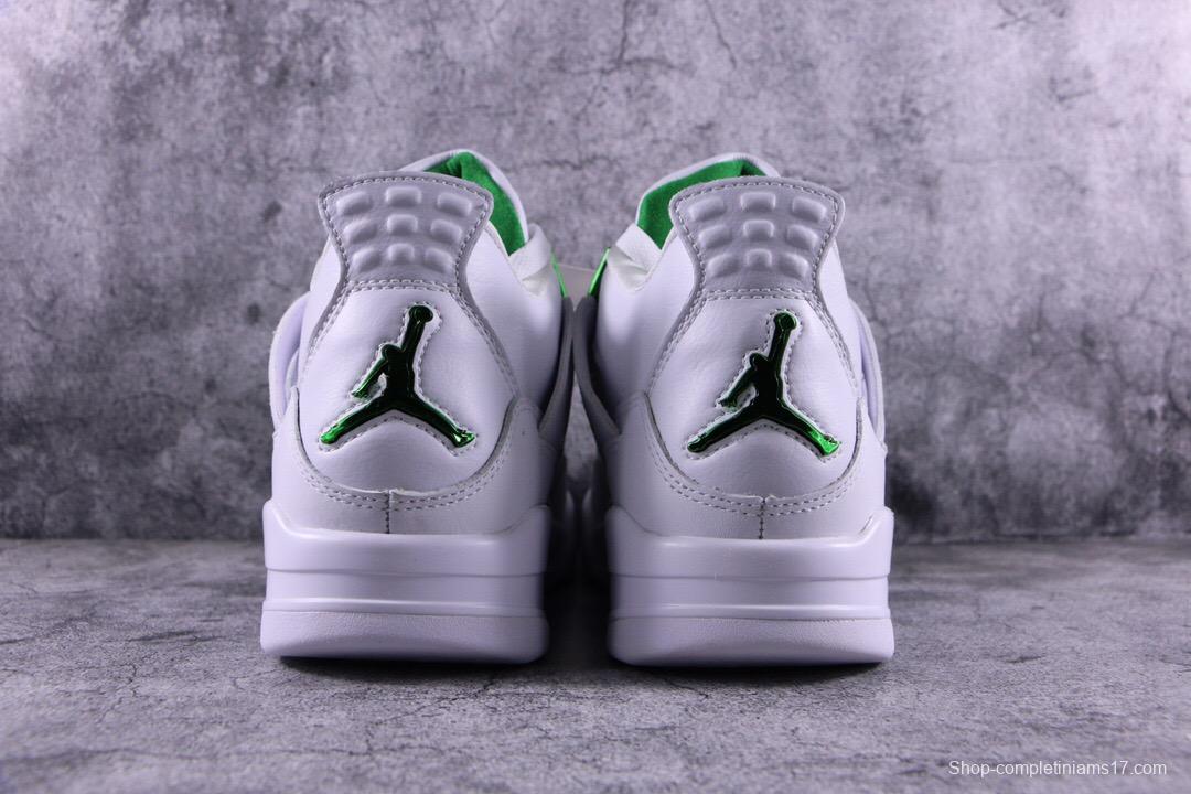 Air Jordan 4 Retro Green Metallic