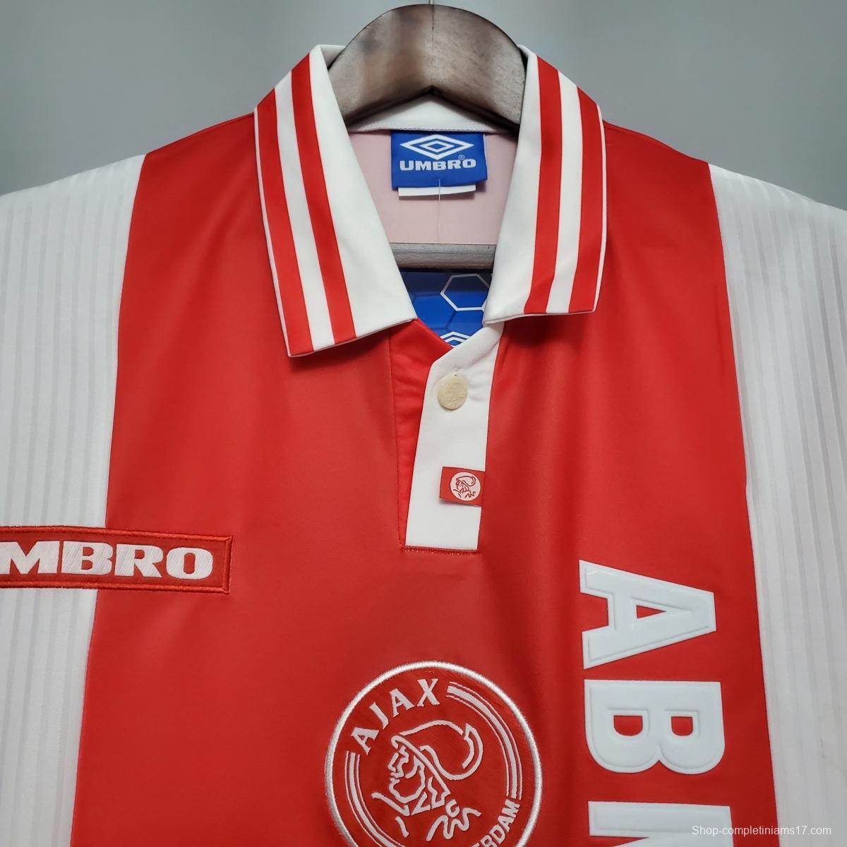 Retro Ajax 97/98 home Soccer Jersey