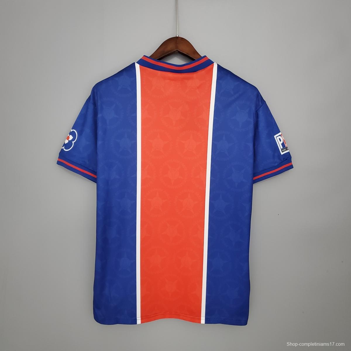 Retro PSG 95/96 home Soccer Jersey