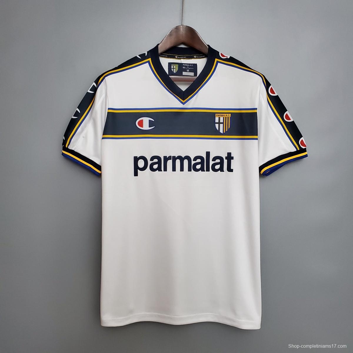 Retro Parma 02/03 away Soccer Jersey