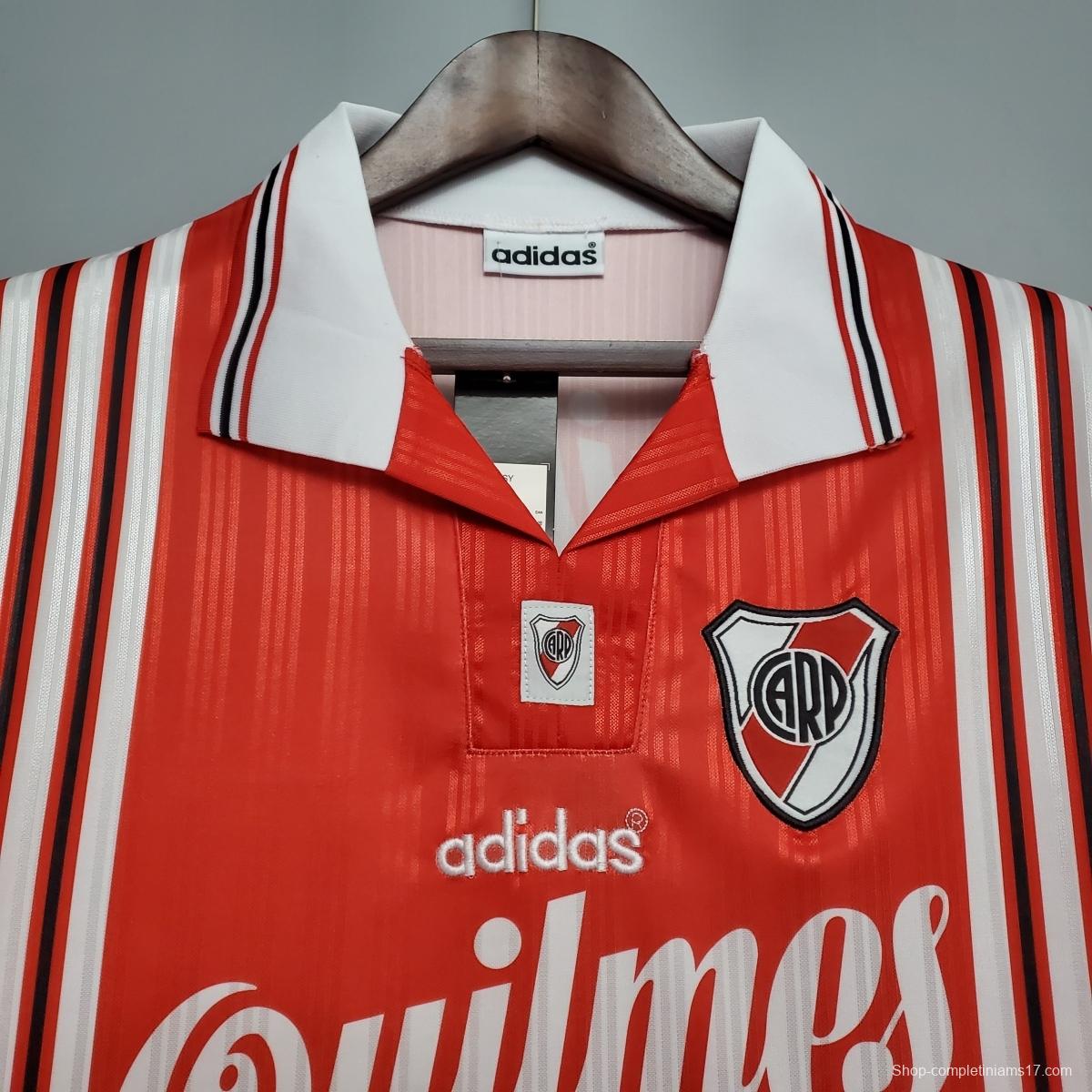 Retro River Plate 95/96 away Soccer Jersey