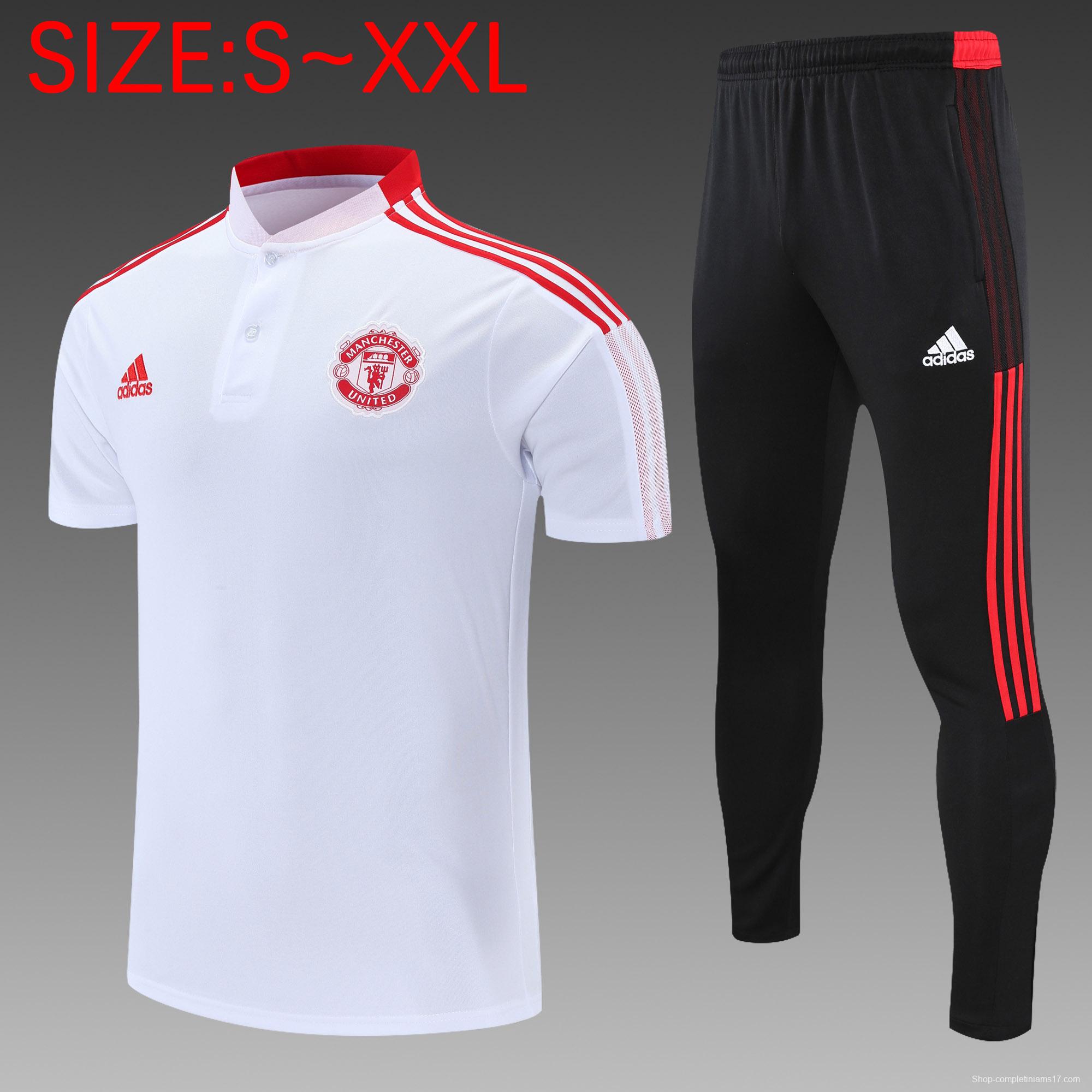 Manchester United POLO kit White (not supported to be sold separately)