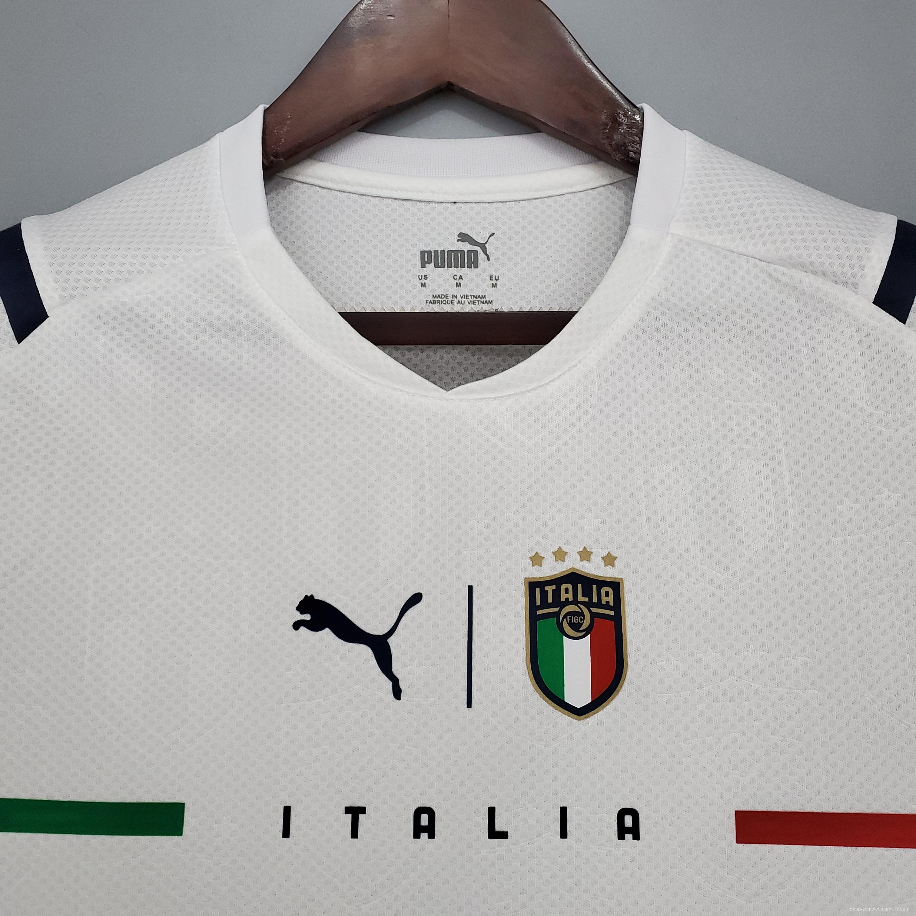 2020 Italy EURO White Away Soccer Jersey
