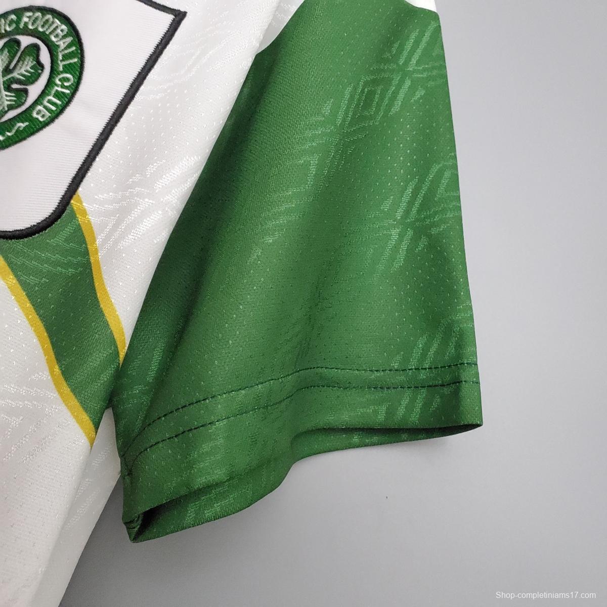 Retro Celtic 93/95 home Soccer Jersey