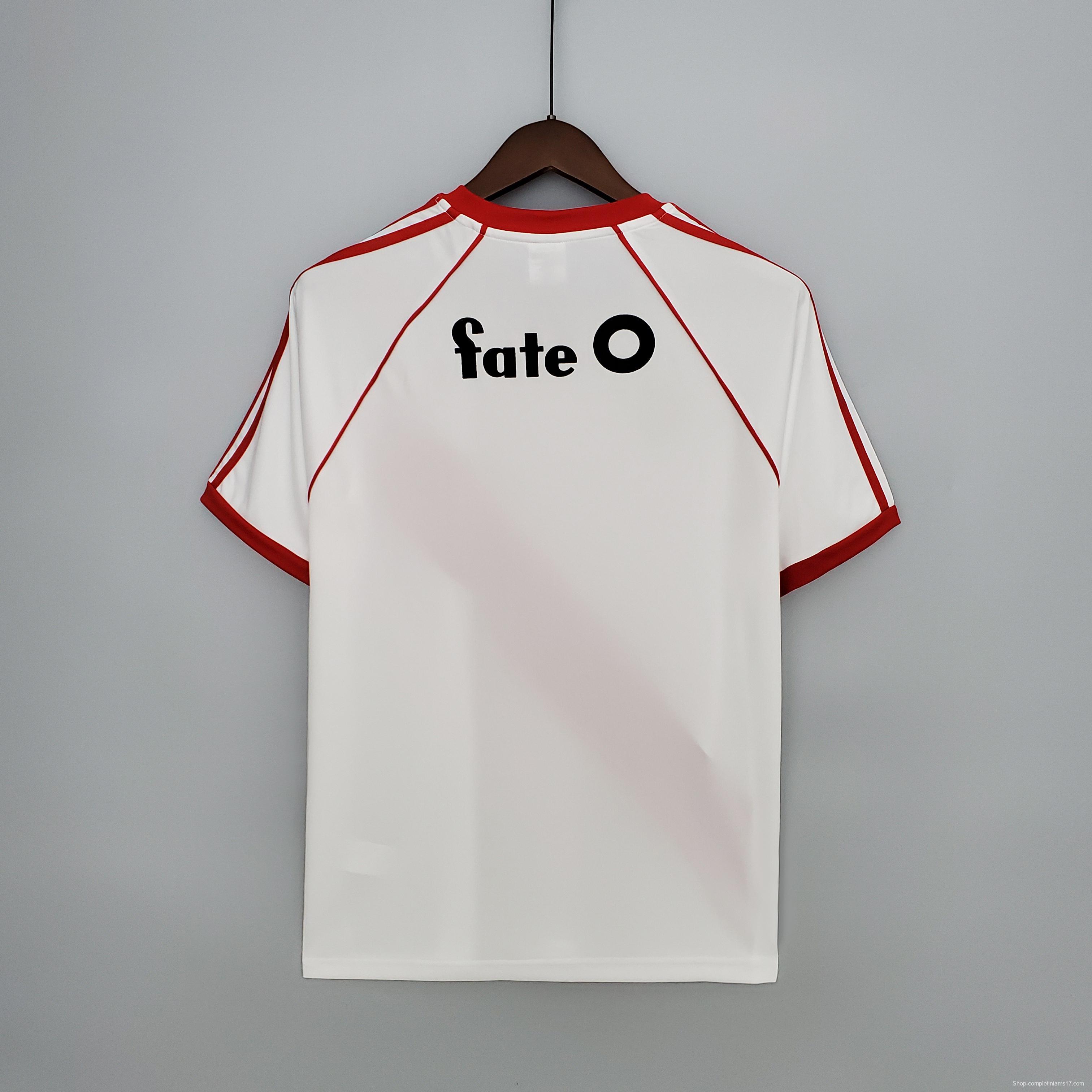 Retro 1986 River Plate home Soccer Jersey