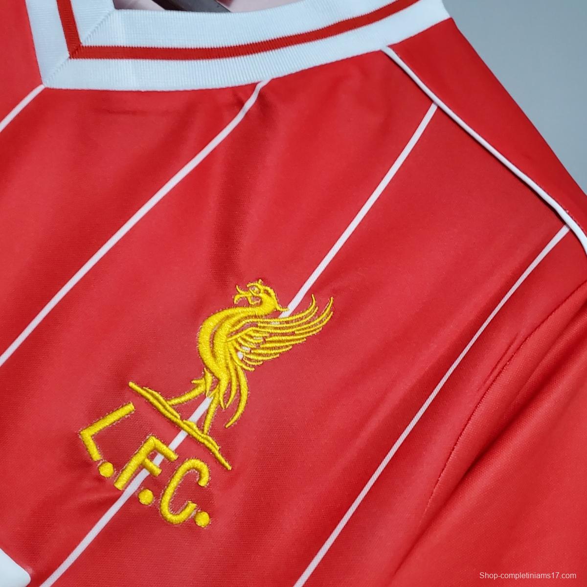 Retro 1984 Liverpool home Soccer Jersey