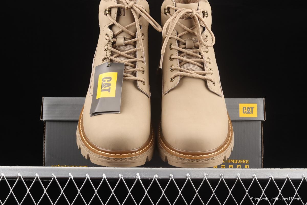 CAT FOOTWEAR/ CAT RYMAN WP 21SS autumn and winter new outdoor rhubarb boots series P717888SAND