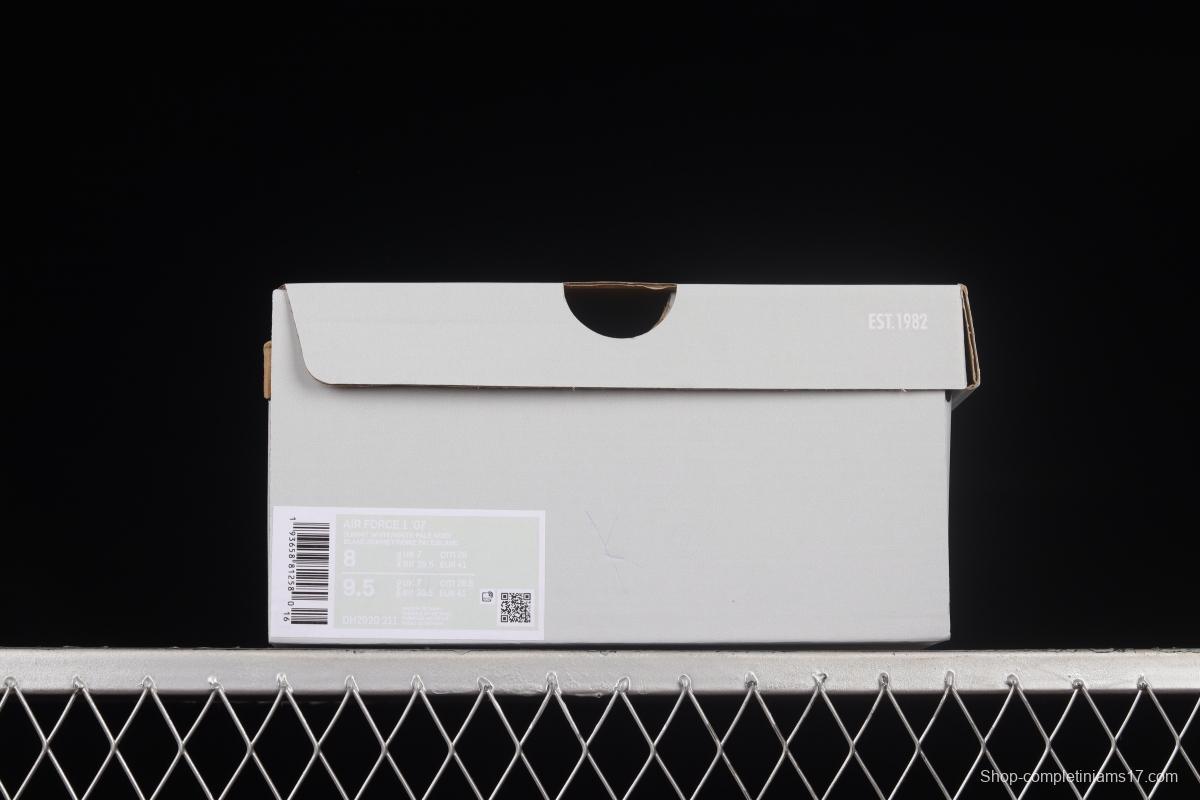 NIKE Air Force 1'07 Lx painted graffiti low-top sneakers DH2920-211