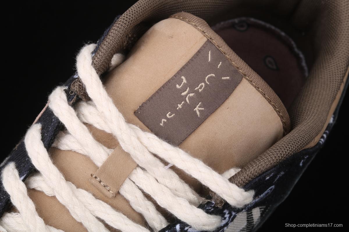 Travis Scott × SB DUNK joint name board shoes cashew fruit CT5053-001