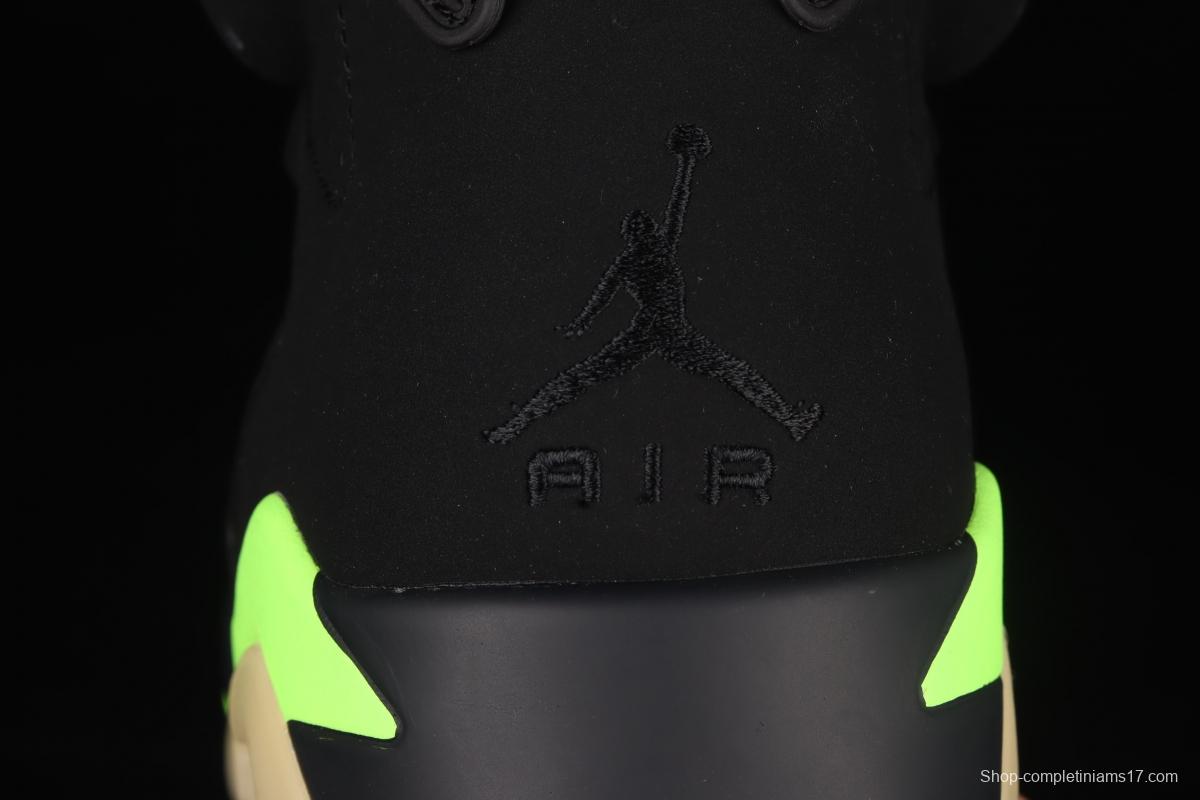 Air Jordan 6 Electric Green suede black green CT8529-003