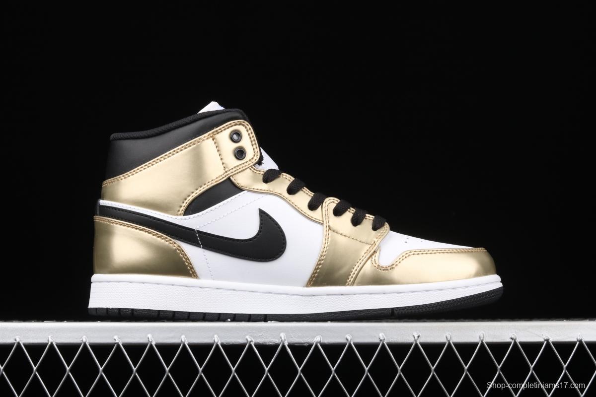 Air Jordan 1 Mid liquid gold DC1419-700