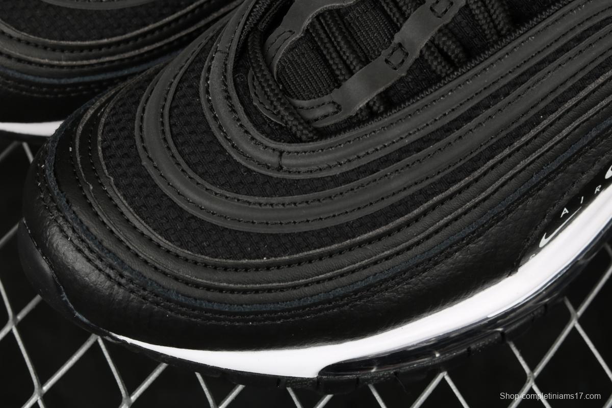 NIKE Air Max 97 Lx black and white serial bullet air cushion running shoes AR7621-001