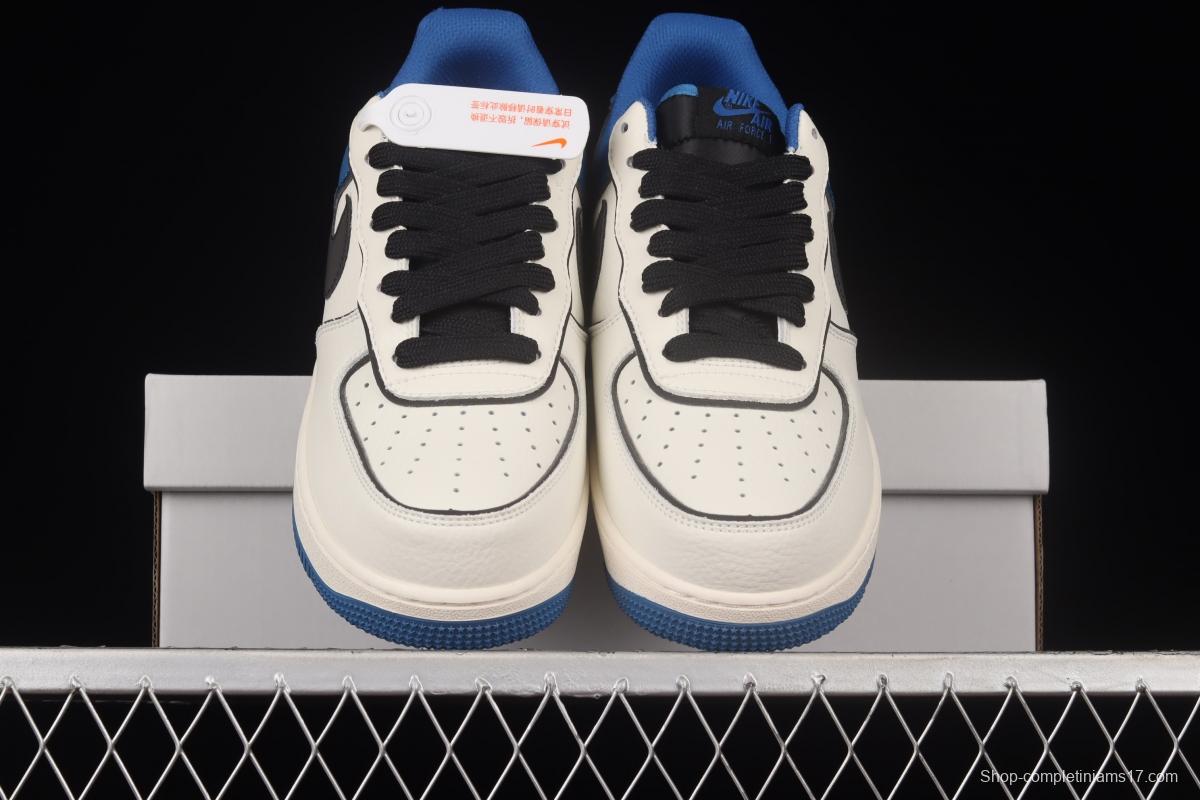 NIKE Air Force 1: 07 Low Valentine's Day love rice blue dazzling color daredevil low-end sports leisure board shoes AL2236-300