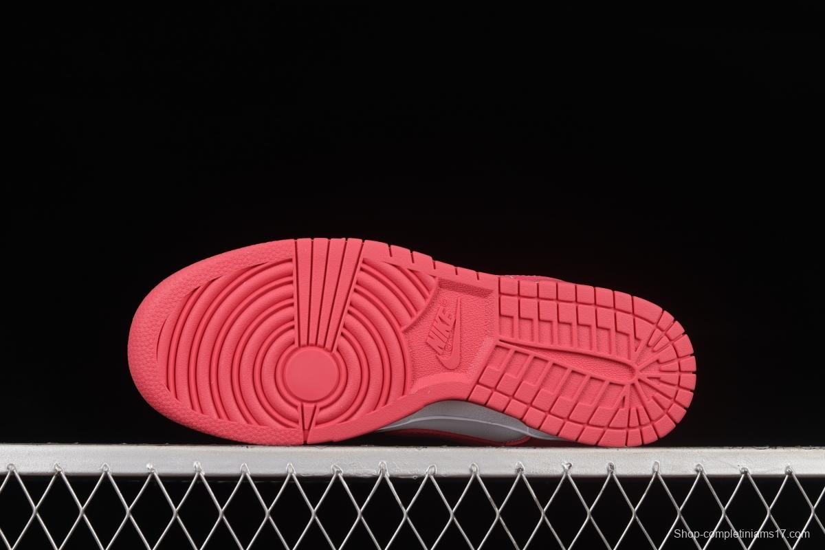 NIKE DUNK Low Raspberry Red Raspberry Red SB Buckle Broken Backboard Fashion Casual Sneakers DD1503-111