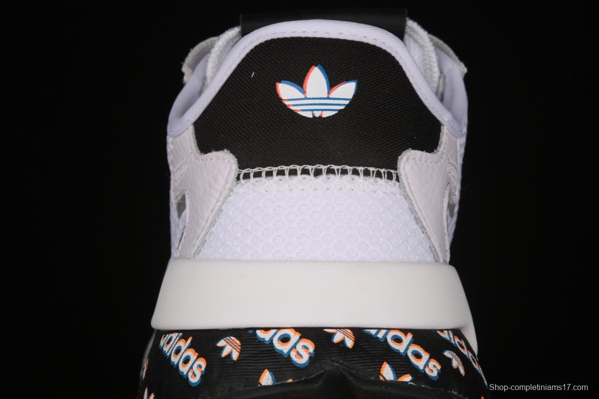 Adidas Nite Jogger 2019 Boost H017193M reflective vintage running shoes