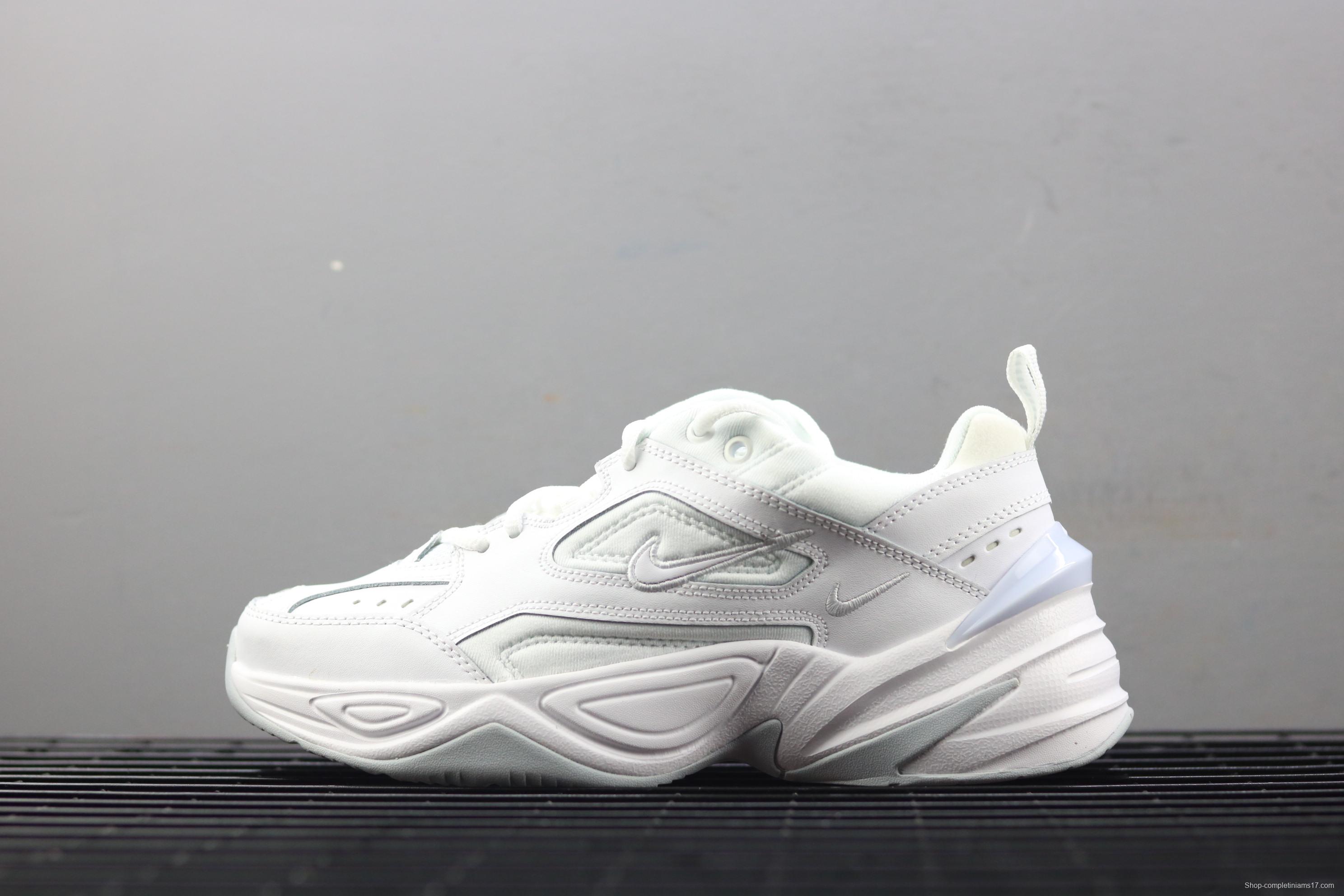 NIKE M2K Tekno all-white color retro sports daddy shoes AV4789-101