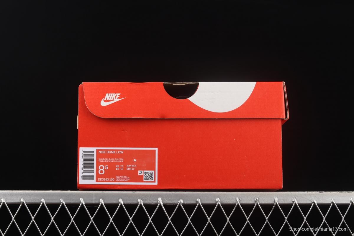 NBA x NIKE DUNK Low EMB '75th Anniversary' NBA joint name SB smash rebound low upper board shoes DD3363-100