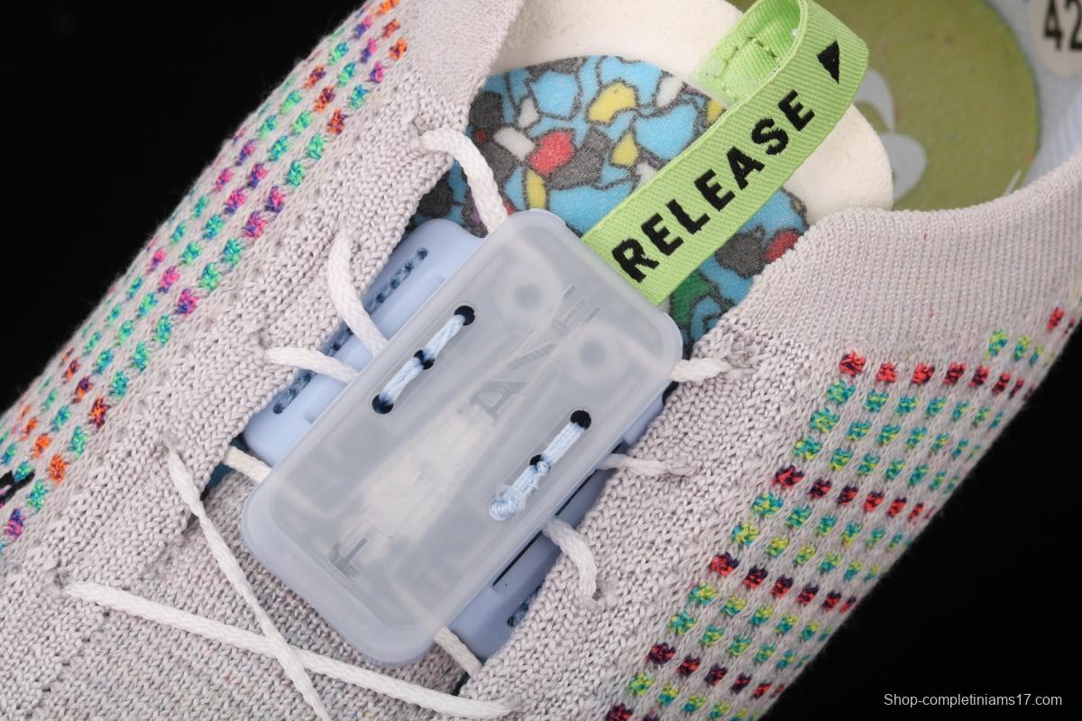 NIKE Air Vapormax 2020 Flyknit fly-woven fast tie full-palm air cushion jogging shoes CJ6740-001