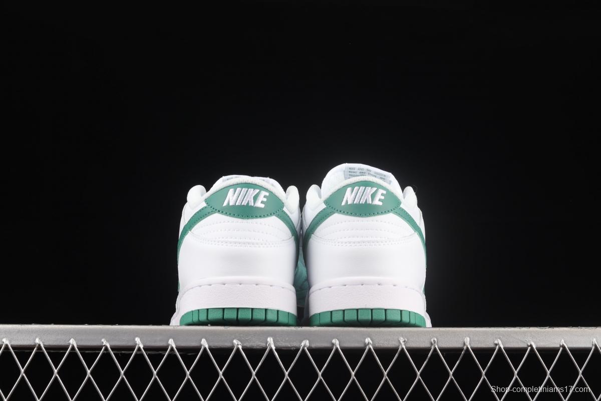 NIKE SB DUNK Low White and Green Celtic SB Slam Dunk Series low-side leisure sports skateboard shoes DD1503-112