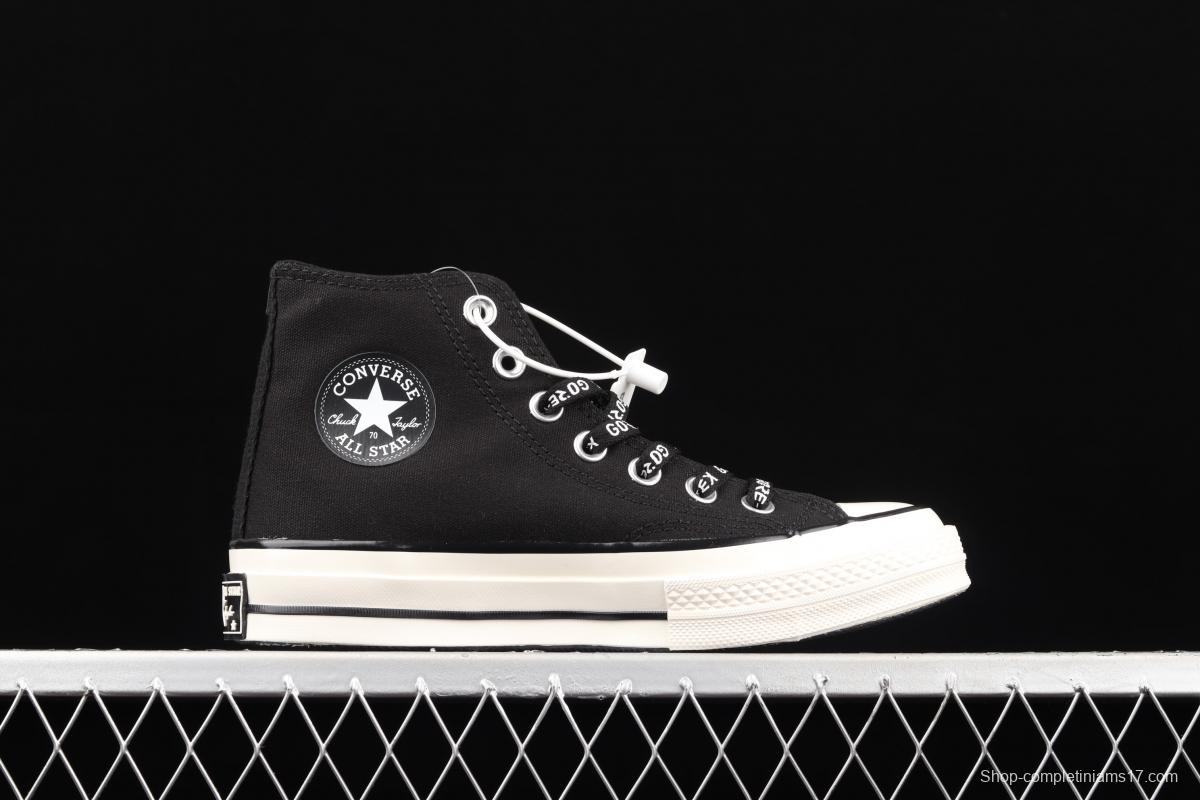 Converse Chuck 1970 s GORE-TEX Canvas High Top outdoor function wind high upper board shoes 163343C