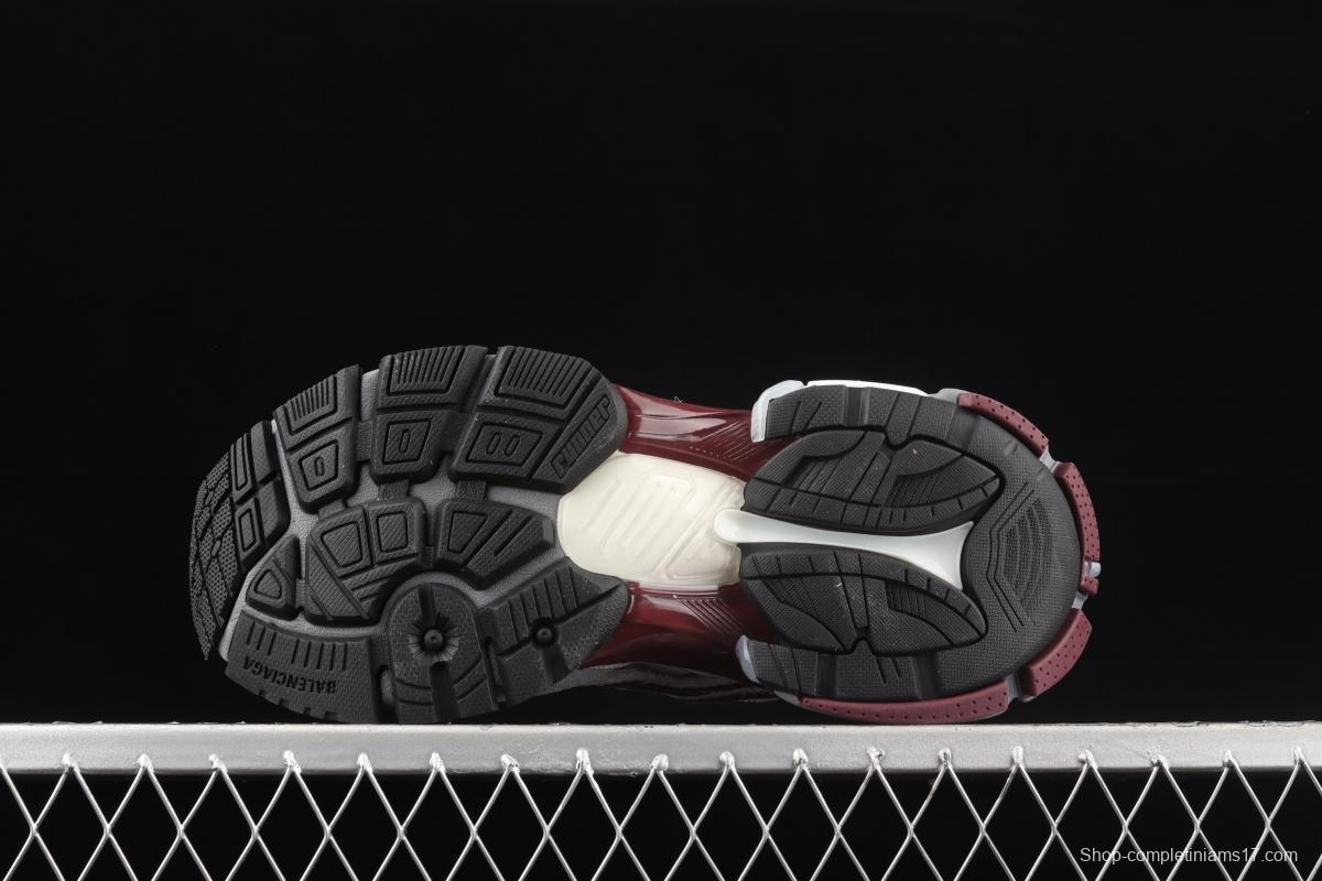 Balenciaga Runner Kith Four.Color 21ss's latest color matching trend retro casual shoes W3RBB9069