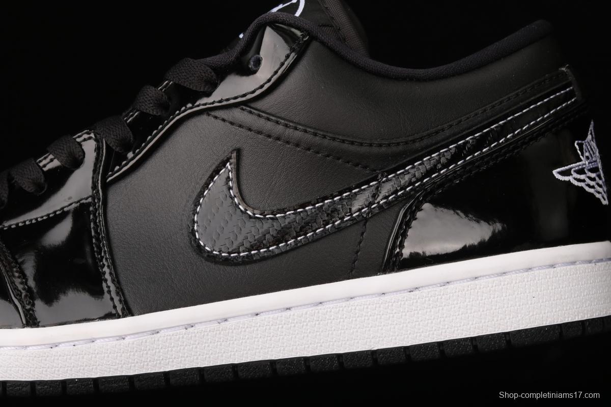 Air Jordan 1 Low ASW low-top all-Star patent leather black low-top basketball shoes DD1650-001