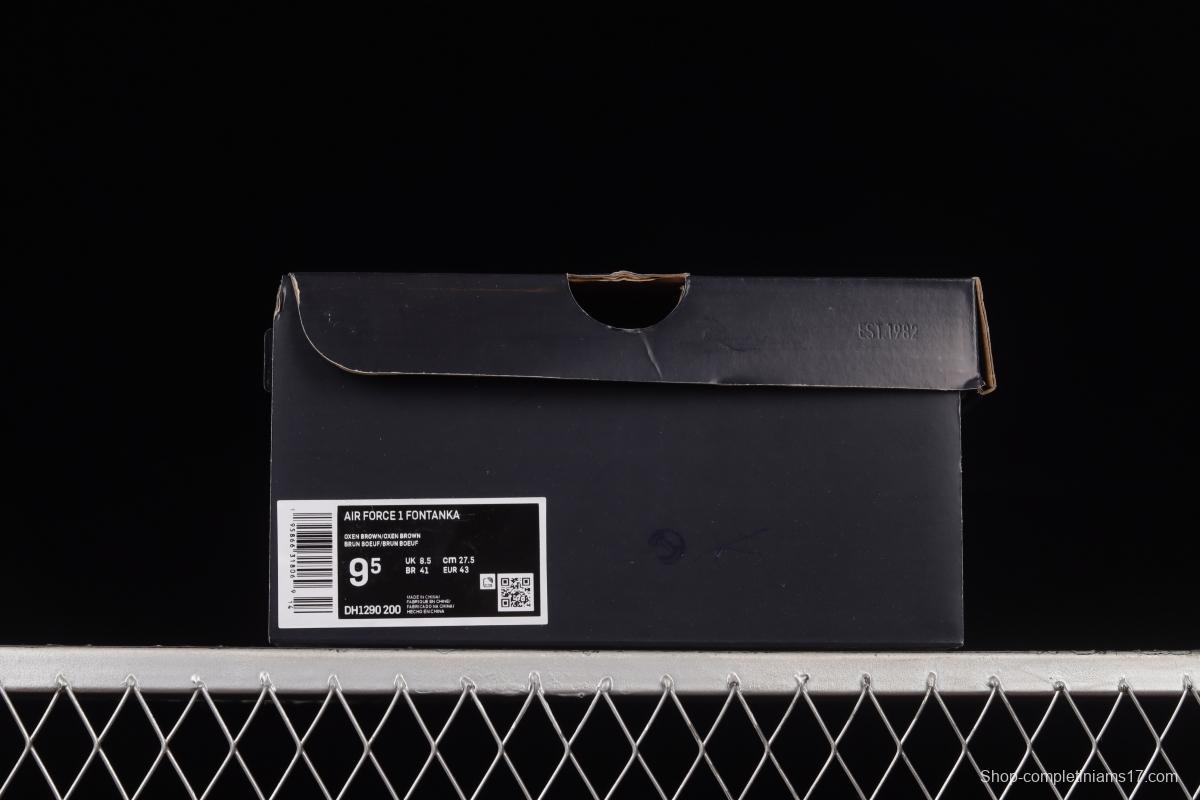 NIKE Air Force 1 FontaNIKEa fashion style low-top casual shoes DH1290-200
