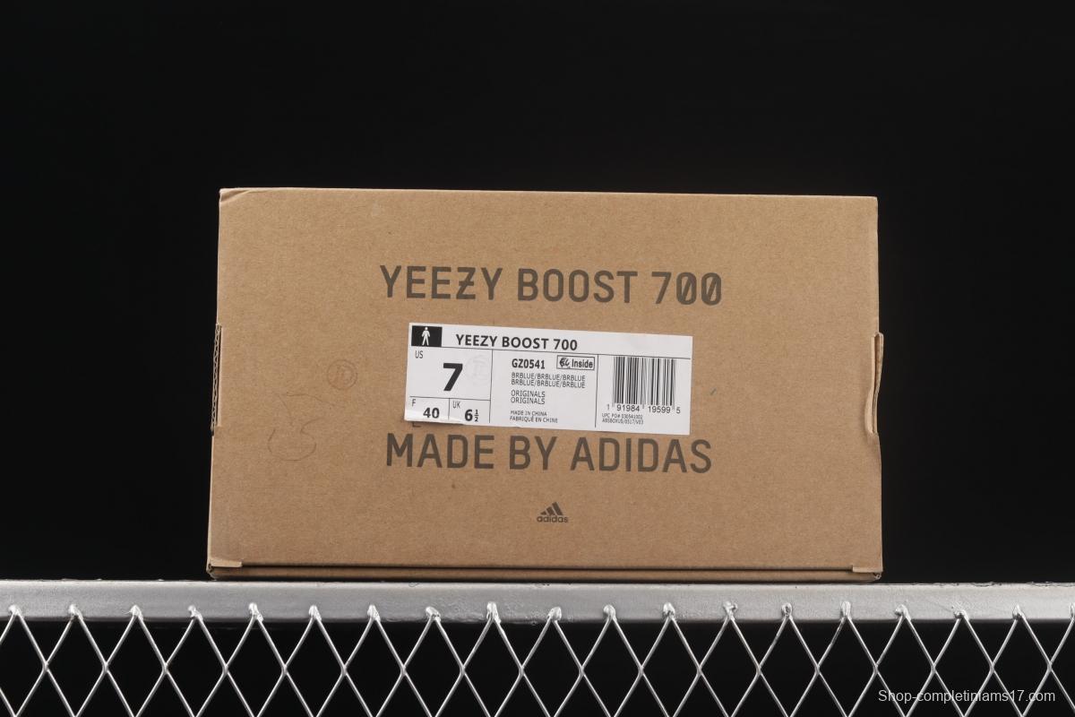Adidas Yeezy Boost 700GZ0541 Kanye coconut 7003M reflective blue orange running shoes