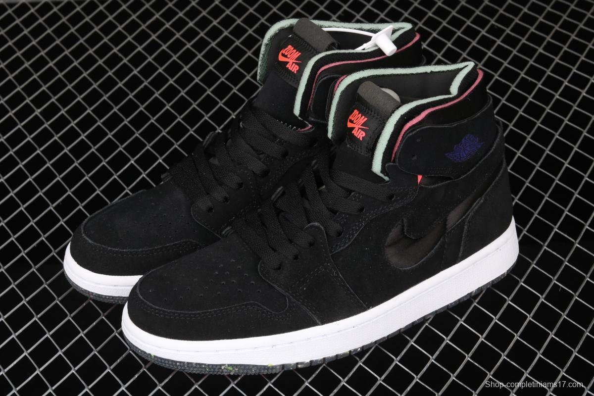 Air Jordan 1 High Zoom Court Purple League of Legends Black Purple Grape CT0978-005