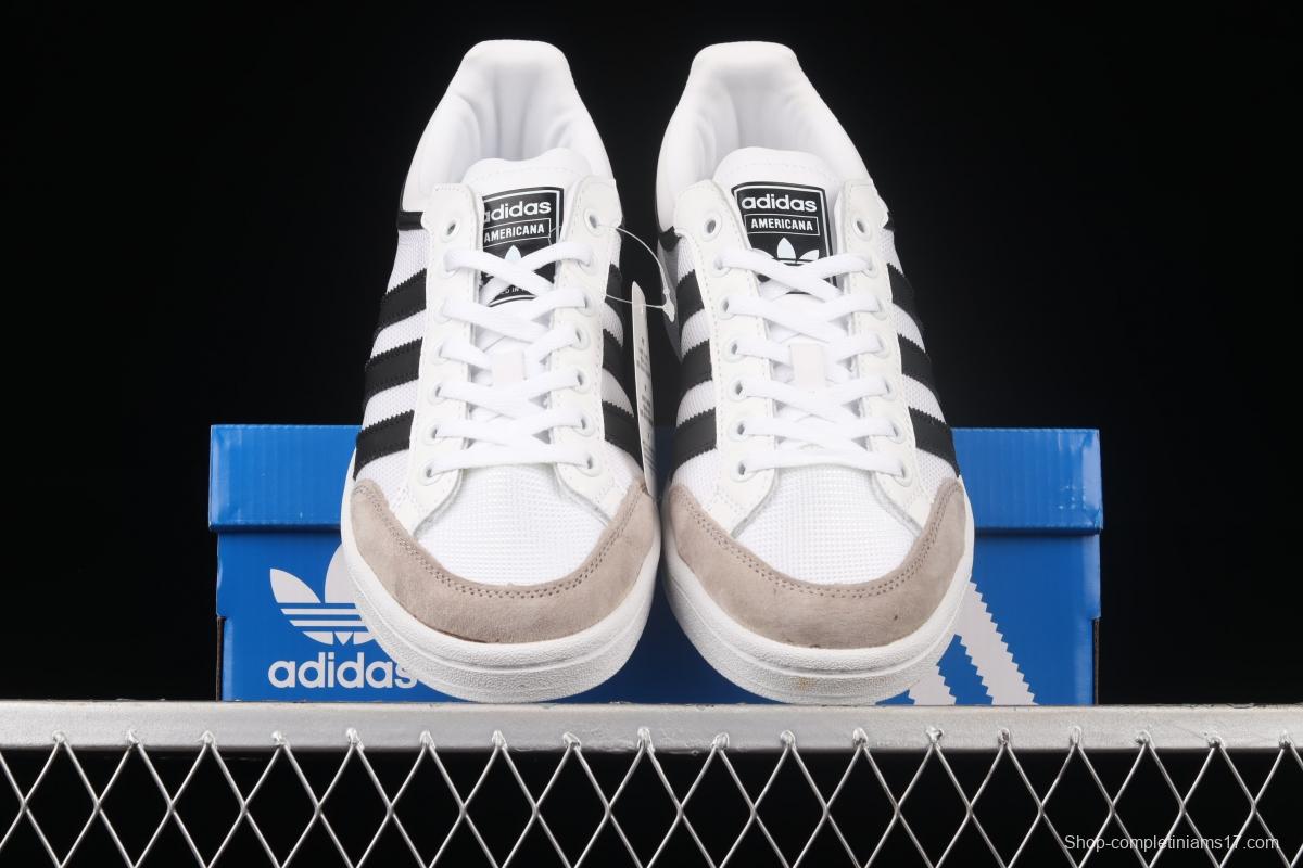 Adidas Originals Americana low FU9510 clover breathable fabric face campus wind low upper board shoes