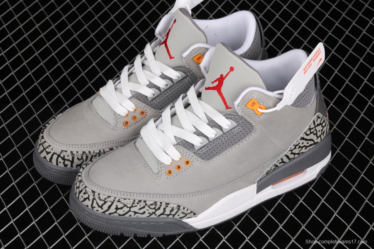 Air Jordan 3 Cool Grey AJ3 Joe 3 Wolf CT8532-012