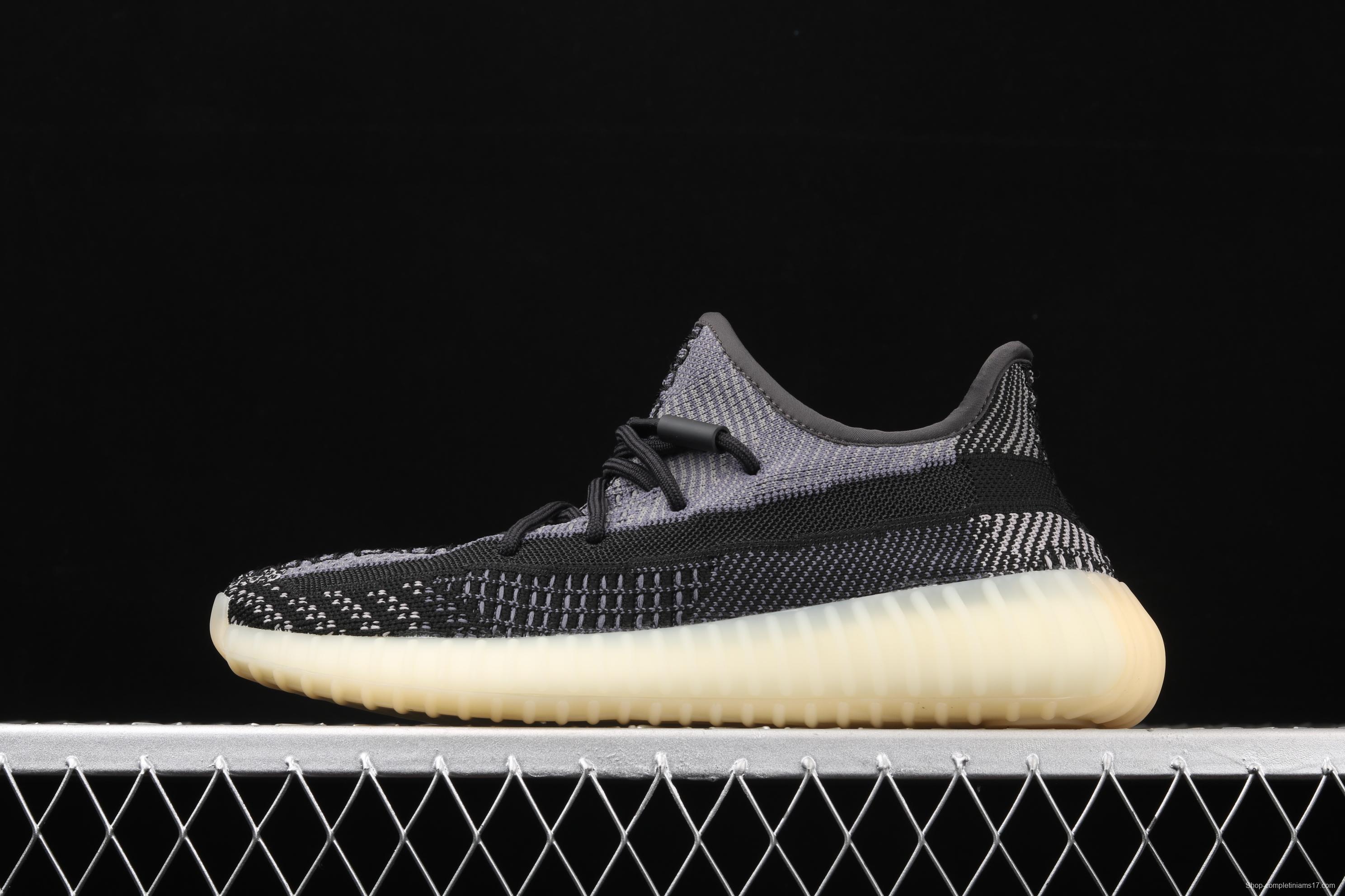 Adidas Yeezy 350 Boost V2 ASRIRL FZ5000 Darth Coconut 350 second Generation Oreo Color matching