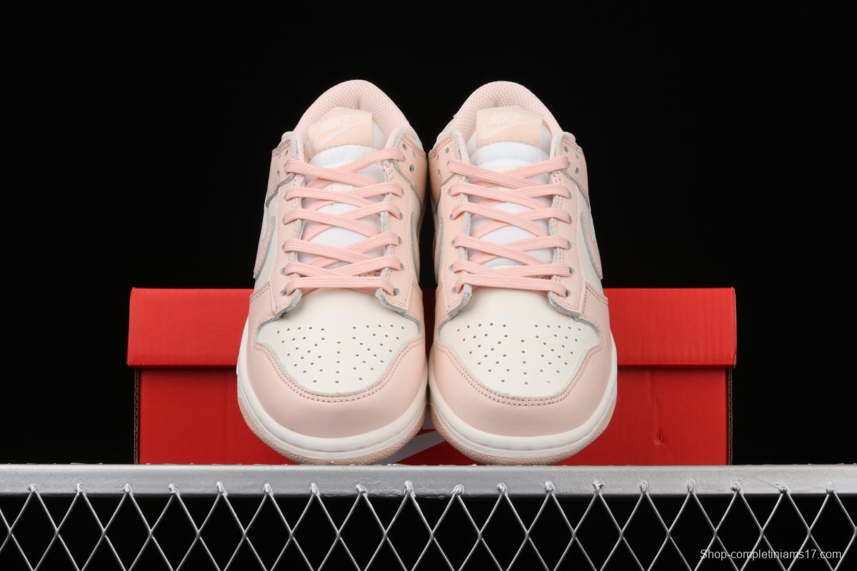 NIKE SB DUNK Low Orange Pearl Slam Dunk Series Cherry Blossom Pink Pearl low-side leisure sports skateboard shoes DD1503-102