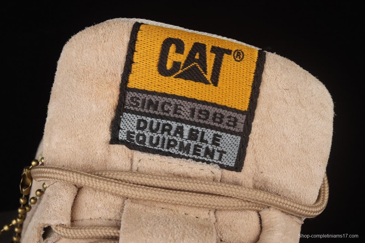 CAT British vintage tooling low-top men's boots P721068 khaki