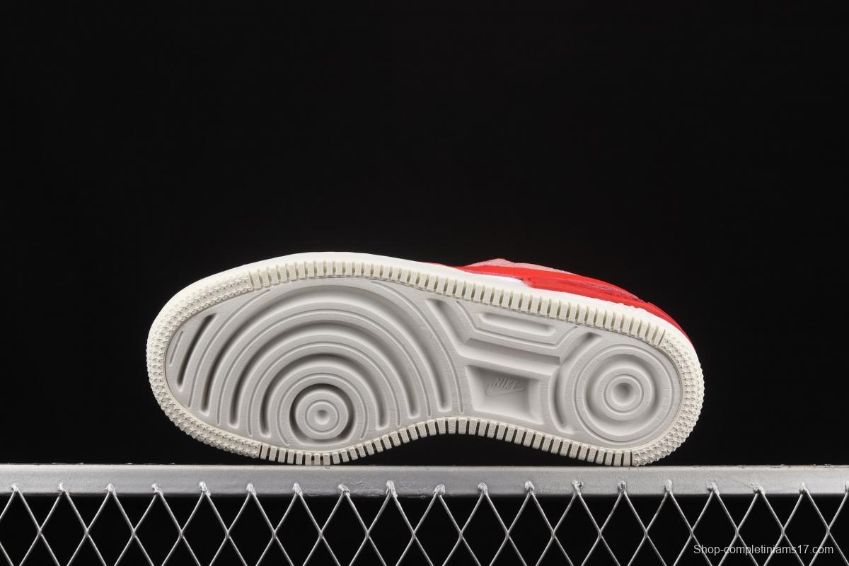 NIKE Air Force 1 ShAdidasow light weight heightened low-top 100-top board shoes CI0919-108