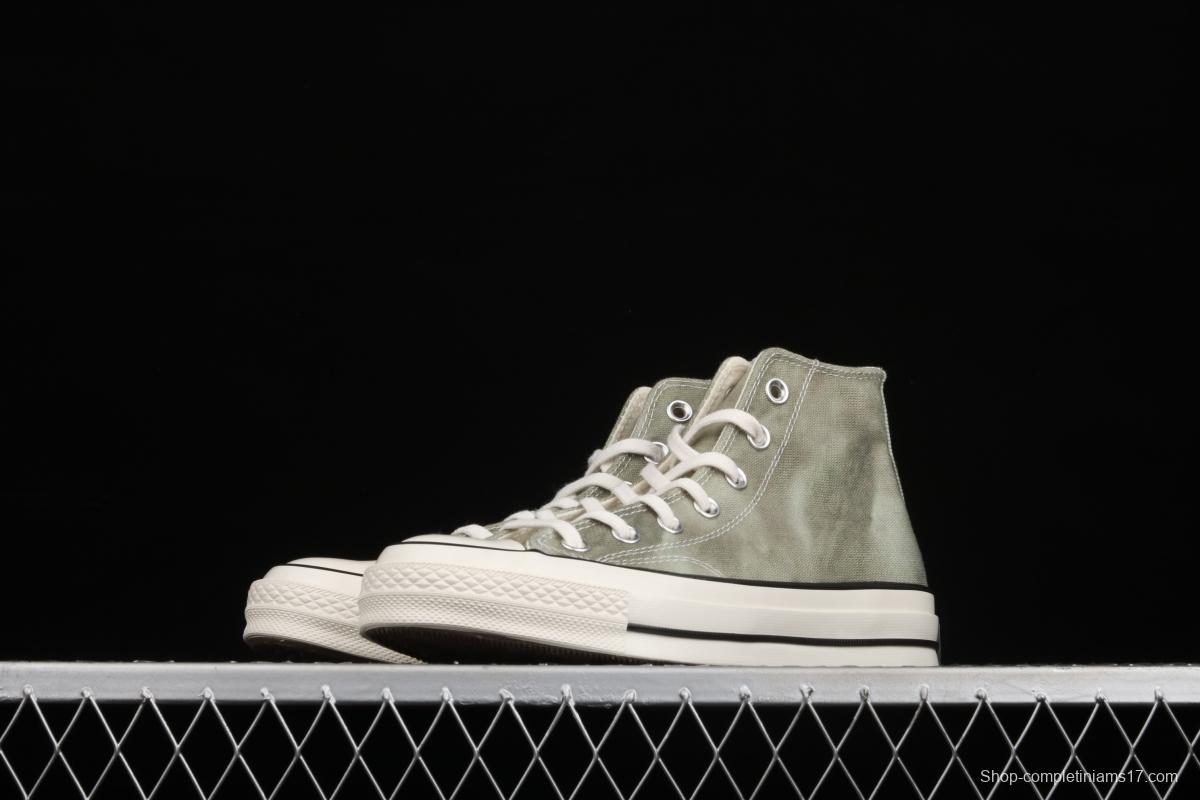 Converse 70s new spring color spring matcha ink rendering high-top leisure board shoes 170964C