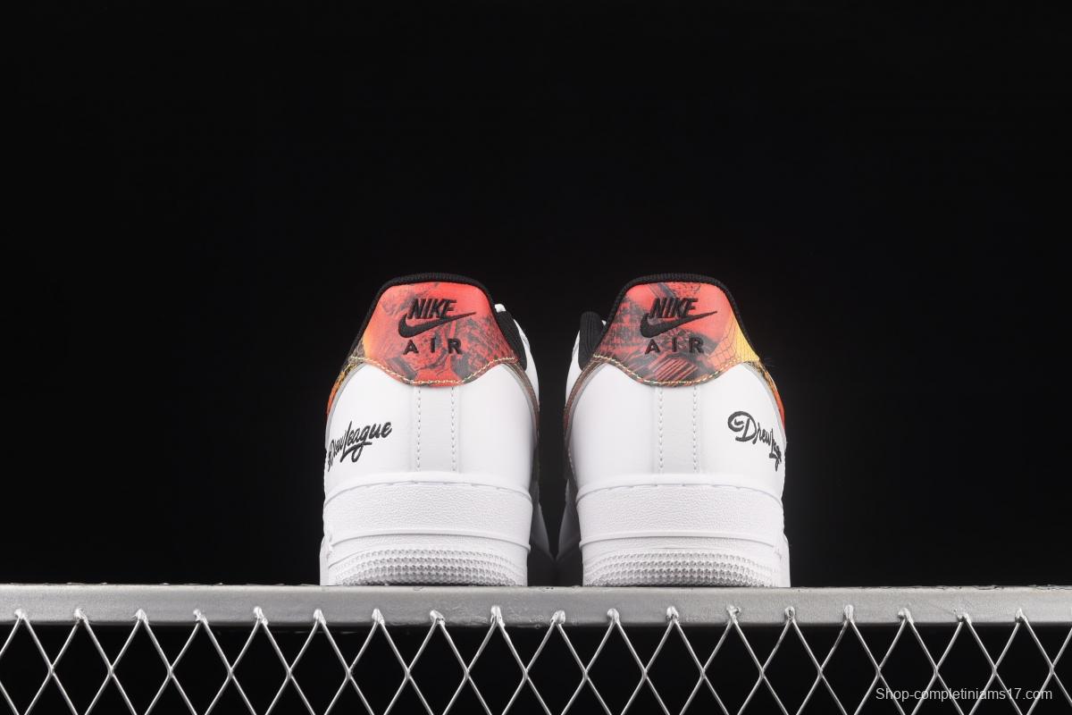 NIKE Air Force 1x 07 Emb low-top sports leisure board shoes DM7578-100