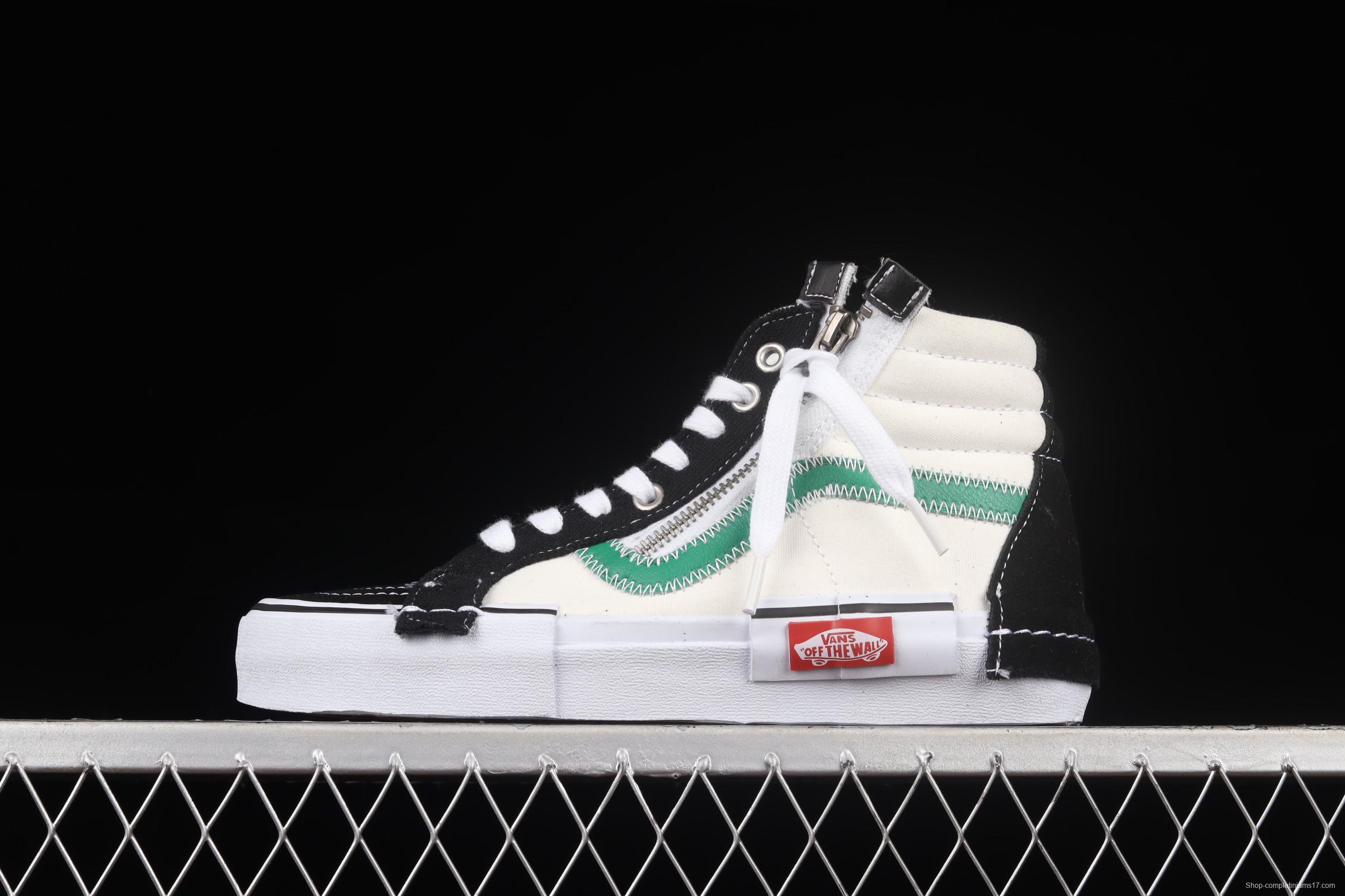 Vans Vault Sk8-Hi Reissue Ca deconstructionism high-top canvas vulcanized shoes VN0A3WM1604