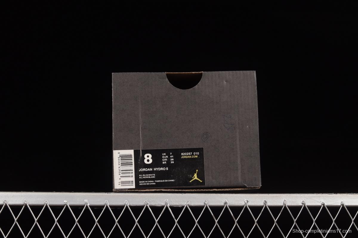 Air Jordan Hydro 5 Trapeze Velcro Slippers 820257-010