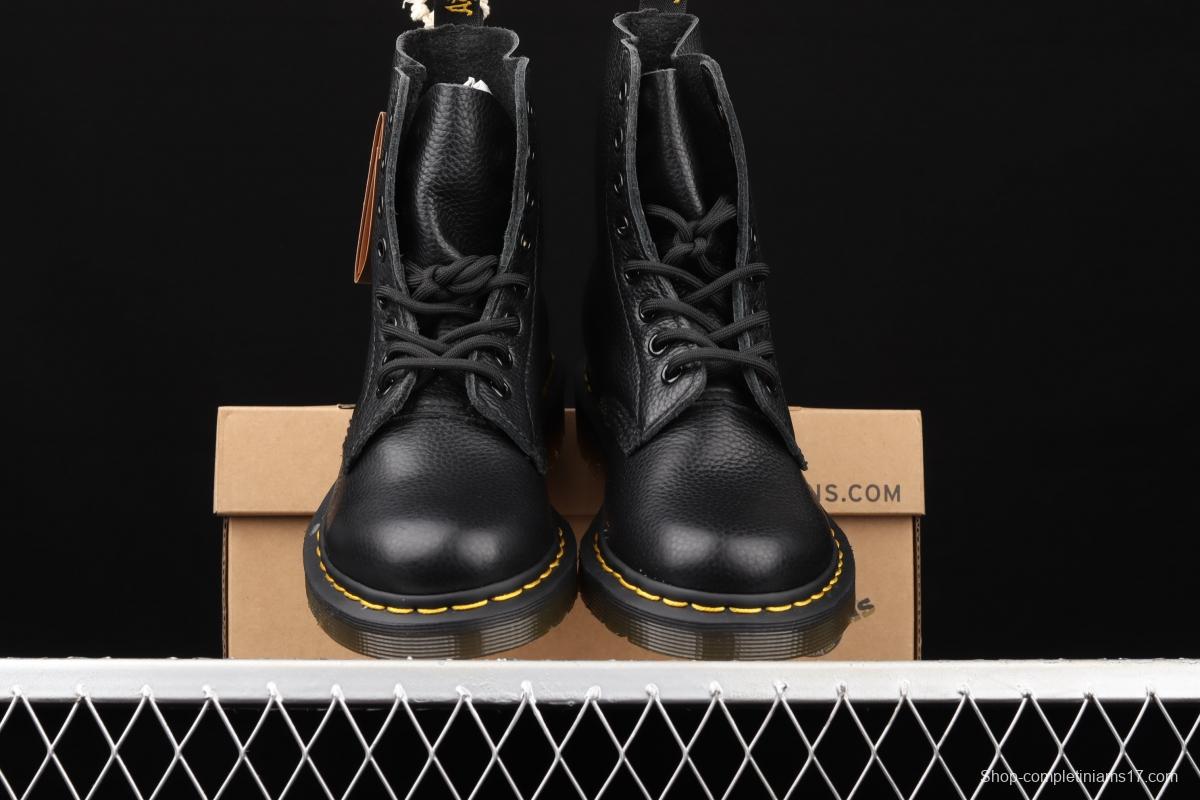 Dr.martens Martin boots 1460 series litchi soft leather eight holes Gaobang 13512006