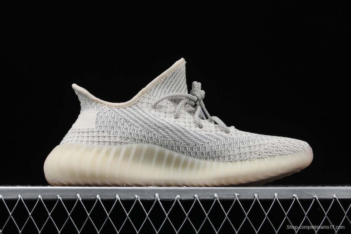 Adidas Yeezy 350 Boost V2 FV3254 Darth Coconut 350 second generation beard white hollowed-out star color