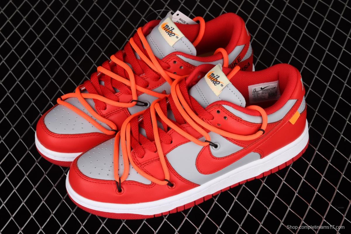 OFF-White x Futura x DUNK OW joint name board shoes CT0856-600