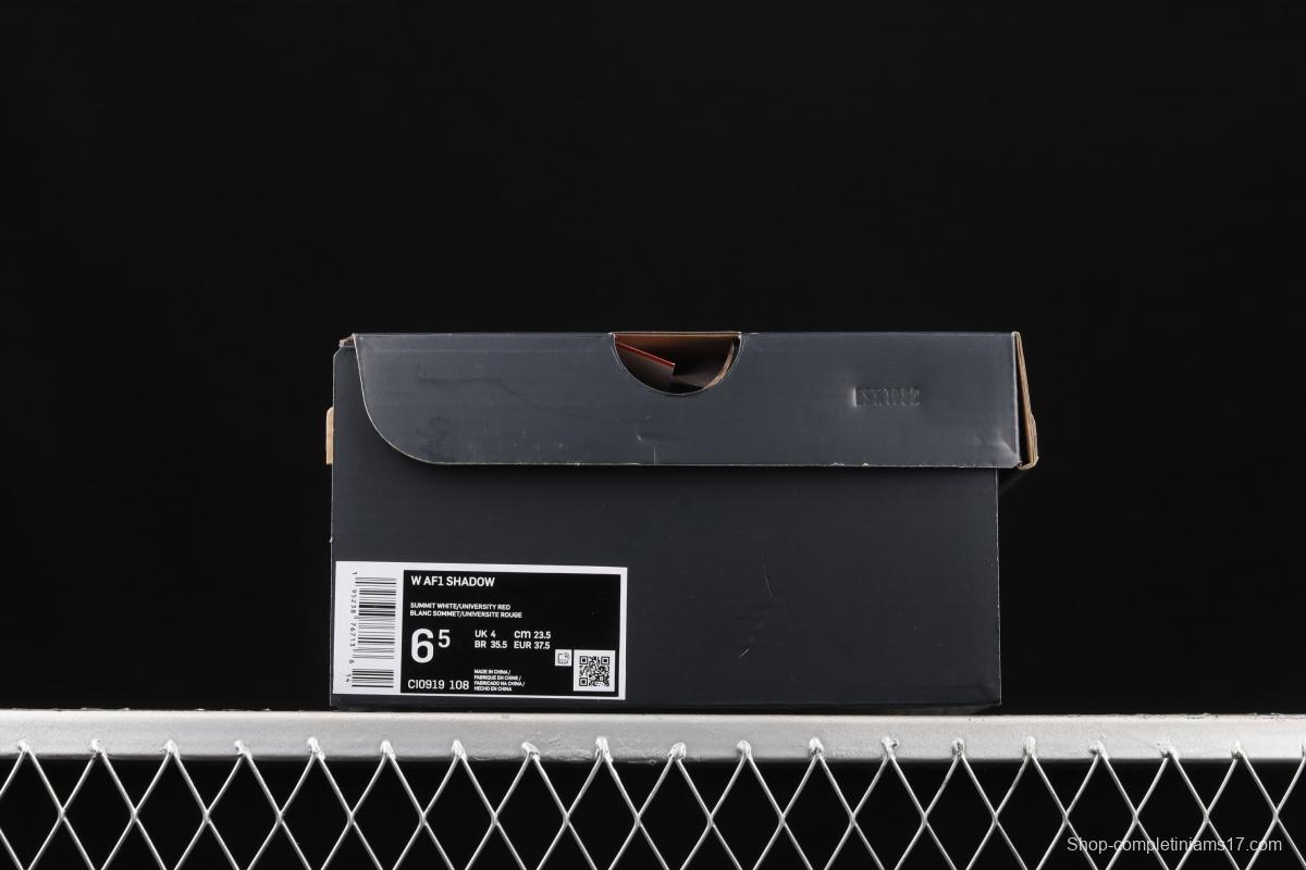 NIKE Air Force 1 ShAdidasow light weight heightened low-top 100-top board shoes CI0919-108