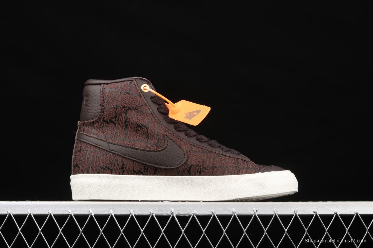 NIKE Blazer Mid'77 Mid Trail Blazers High-top True Vulcanized Leisure Board shoes DA4299-200