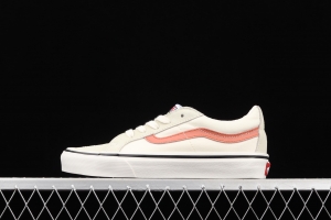 Vans Sk8-Low Reissue S classic rice white orange low-top casual canvas shoes VN0A4UWI4WU