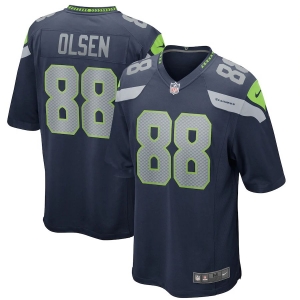 Men's Greg Olsen College Navy Player Limited Team Jersey