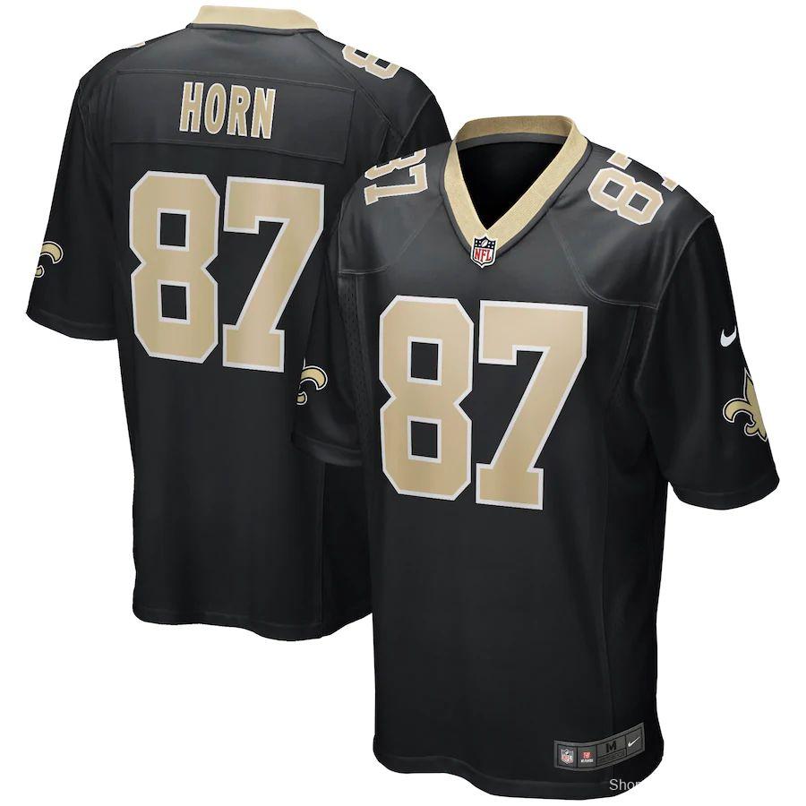 Men's Joe Horn Black Retired Player Limited Team Jersey