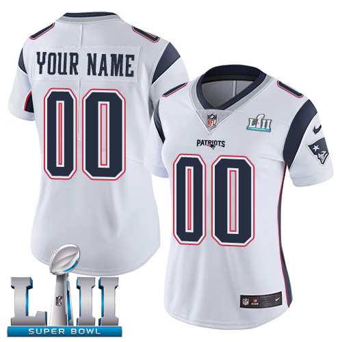 Women's White Custom Game Team Jersey