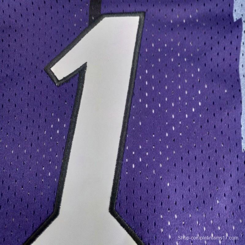 Men's Tracy McGrady Purple Retro Classic Team Jersey