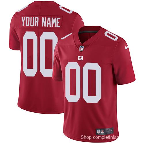 Youth Red Customized Alternate Game Team Jersey